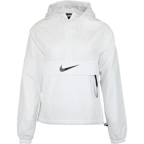 nike w windbreaker farbe weiß silber